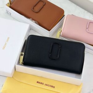 Latest Marcc Jacobss Zipper Long Wallet