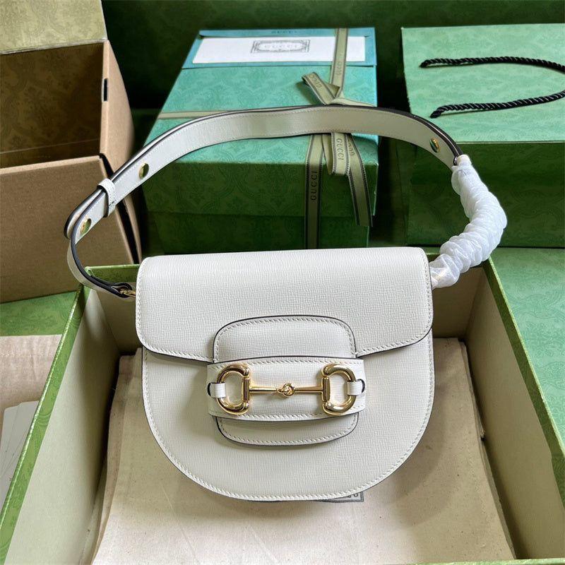 Guccii Horsebit 1955 Mini Rounded Bag