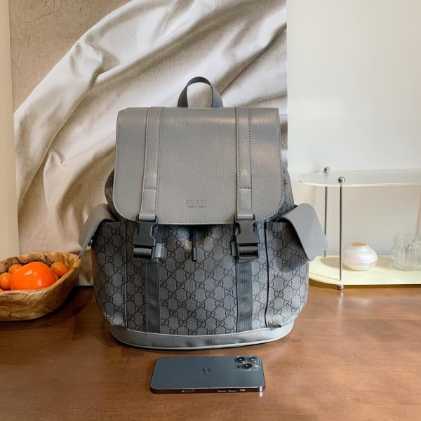 GUCCII SOFT SUPREME CANVAS BACKPACK