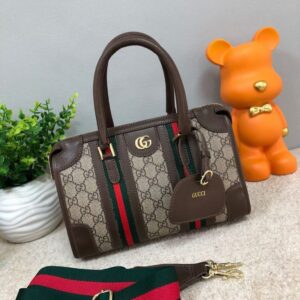 GuccIi GG Ophidia Supreme Medium Handbag