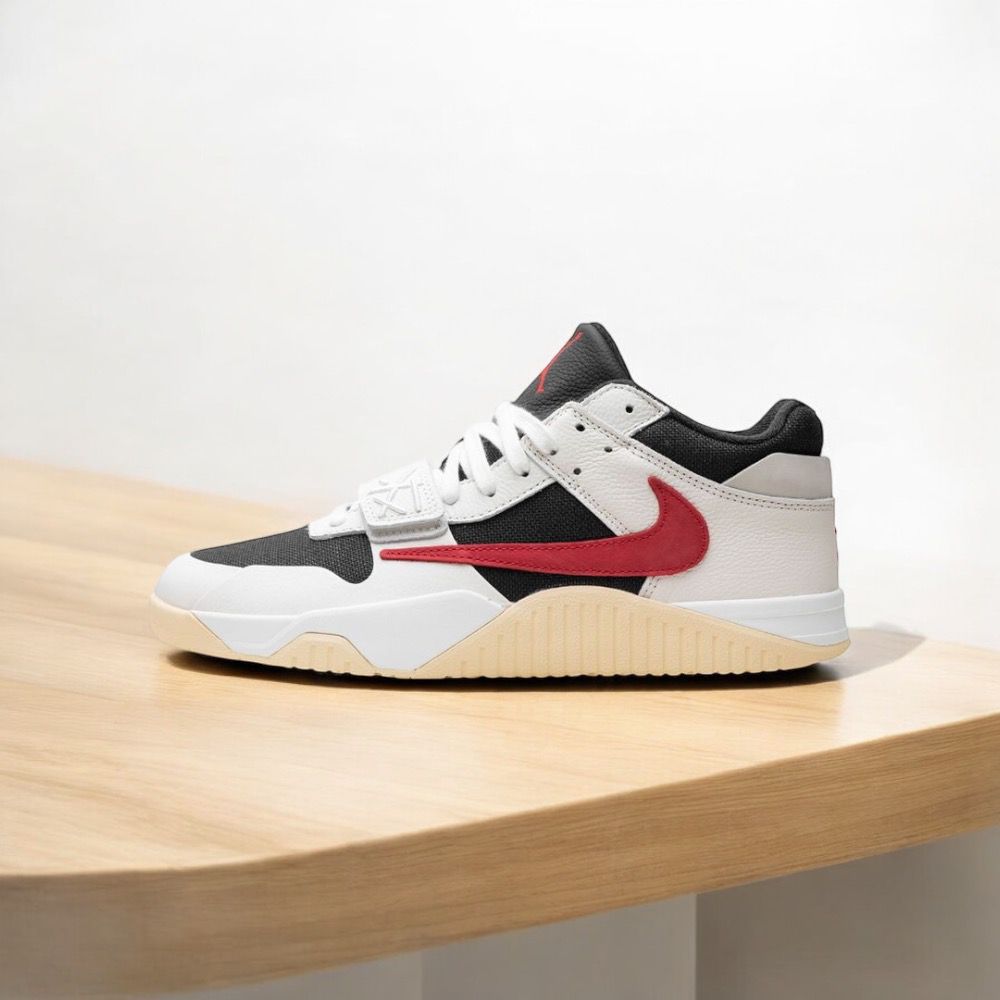 AIR JORDANSS TRAVIS CUT THE CHECK UNIVERSITY RED
