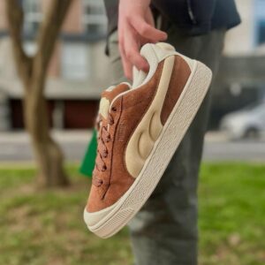 PUMAA XL SUEDE CRUSH BROWN WHITE 
