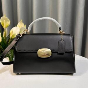 COACHH ELIZA TOP HANDLE PREMIUM SIGNATURE COLLECTION 