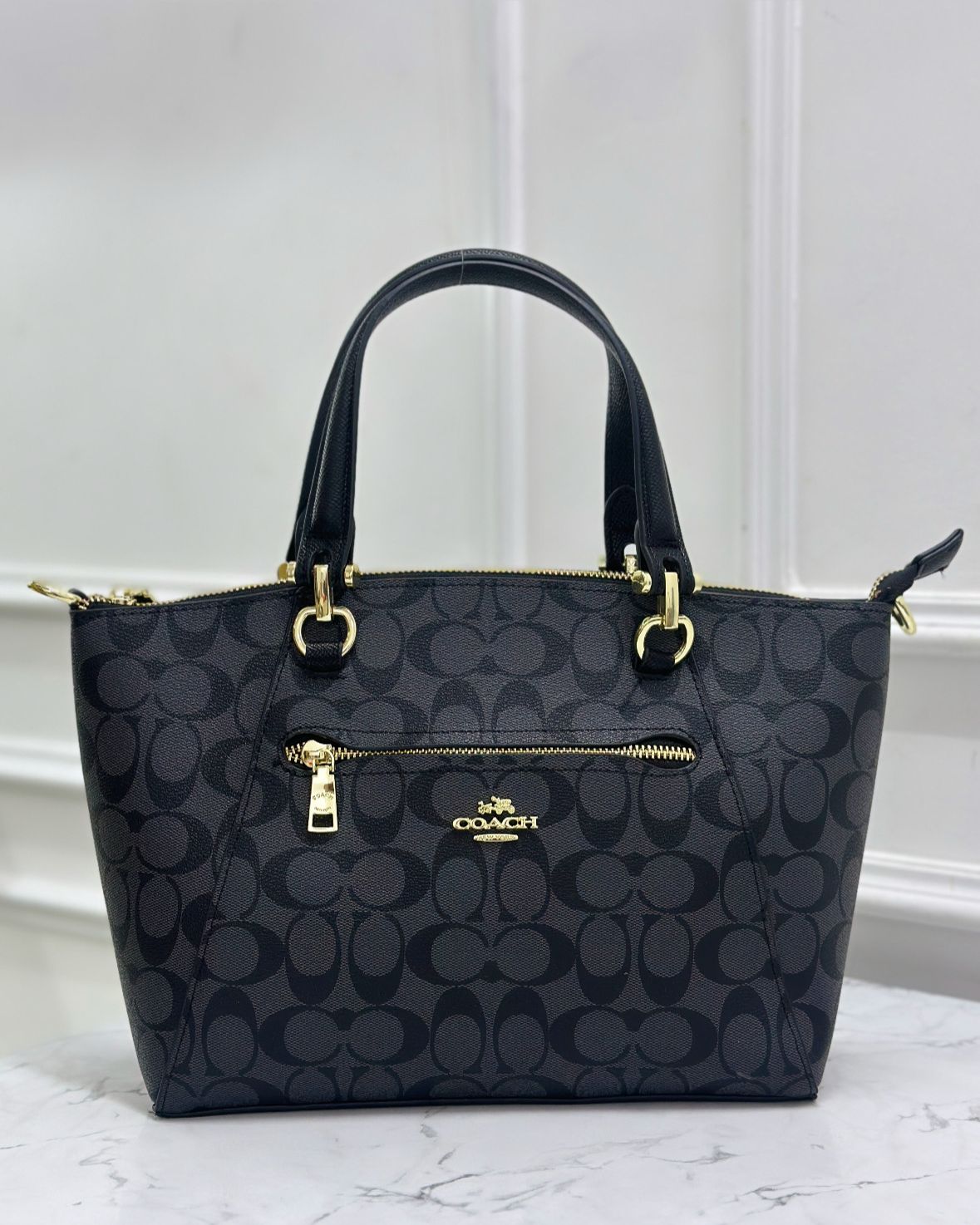 Coachh Prairie Satchel Handbag In Signature Canvas - Image 2