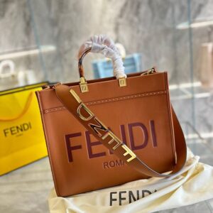 Fendii Roma Sunshine Tote Bag In Stock