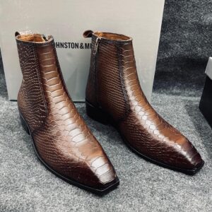 JOHNSTONN MURPHYY (CUBAN HEEL) Pure Leather Quality