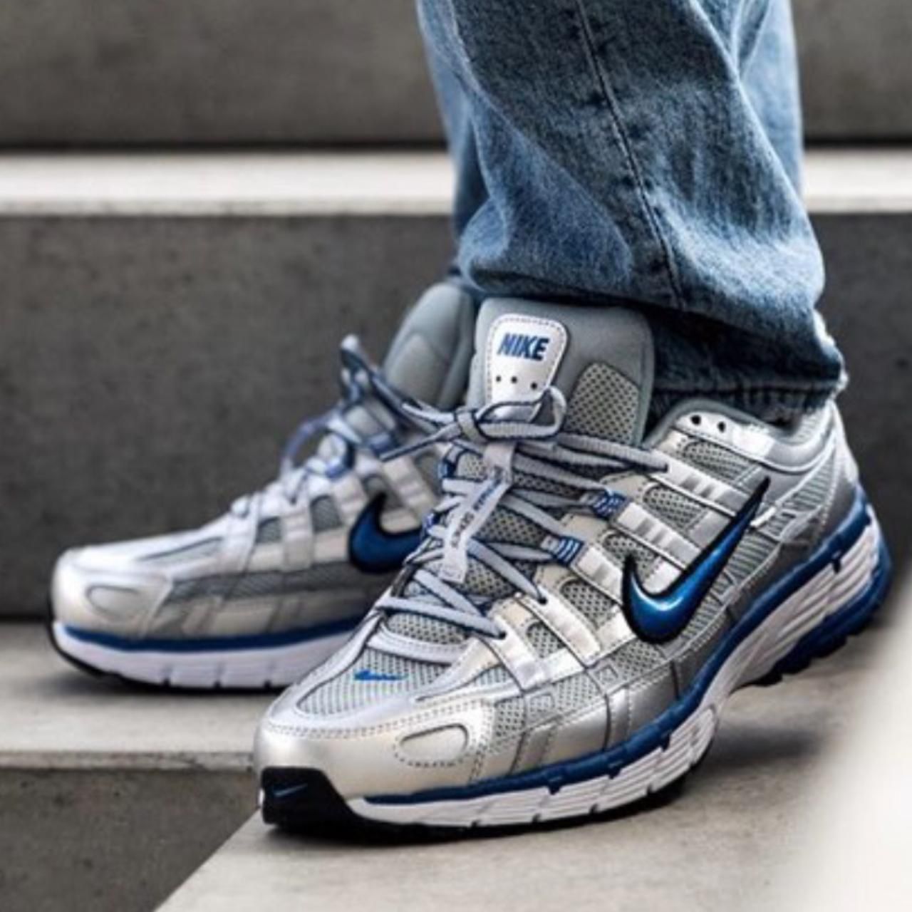 NIKEE P-6000 TRAINER METALLIC NAVY 