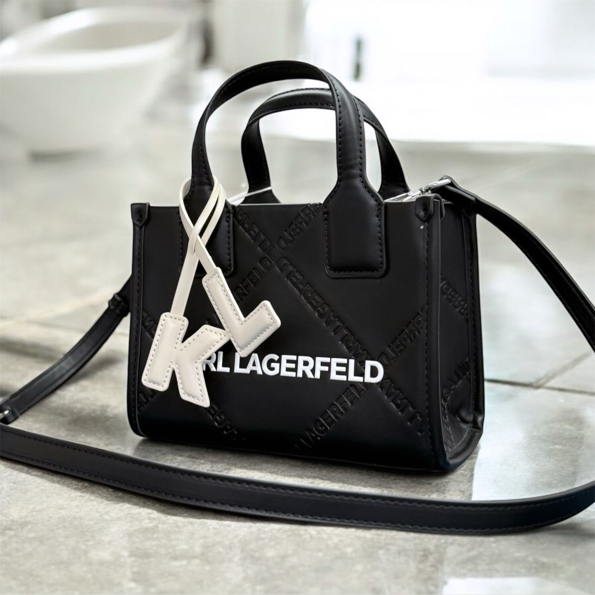 Karll Lagerfeldd Black Women Mini HandBag