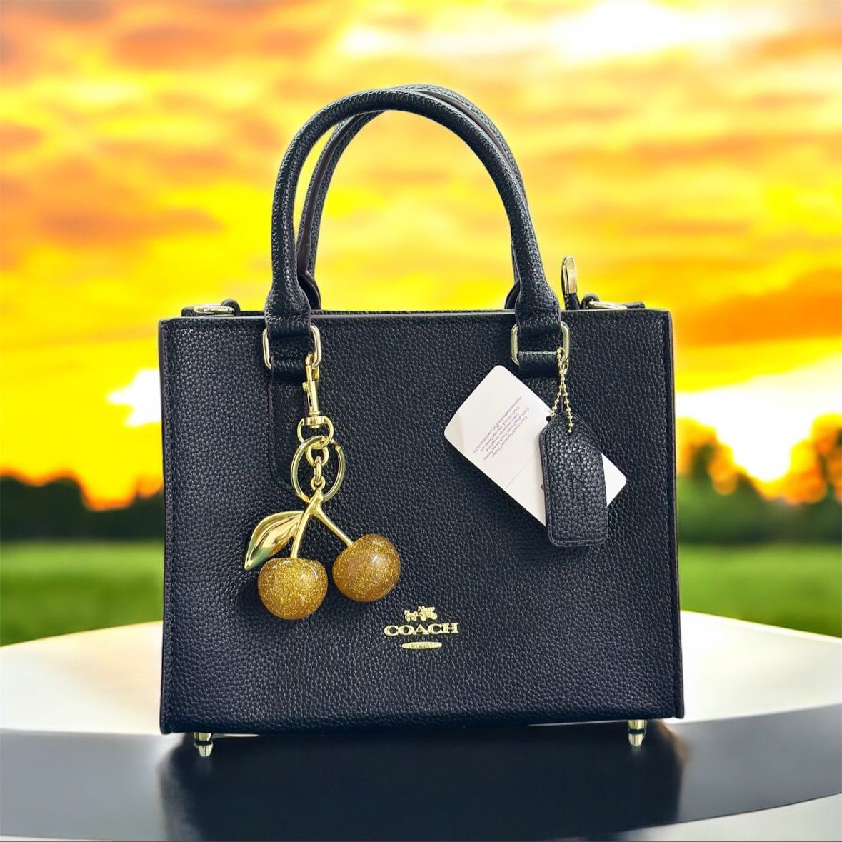 Coachh Maggie Small Tote Bag In Signature Canvas - Image 4