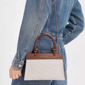 Charless & Keithh Sabine Handle Medium Tote Bag