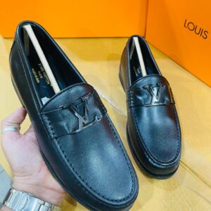 Louiss Vuitton Wood Sole Pure Leather 💯% (Premium Quality) With Brand Box