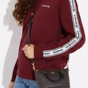 Latest Coachh Mini Gallery Crossbody In Signature Canvas