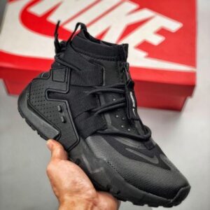 Nikee Huarache Gripp Gs Triple Black