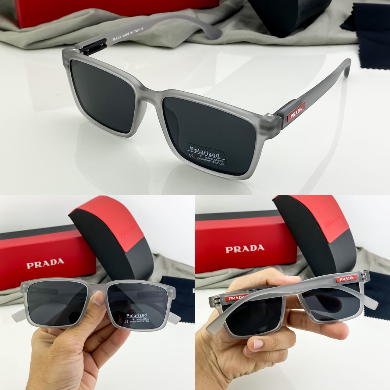 PRADAA GREY BLACK SP88