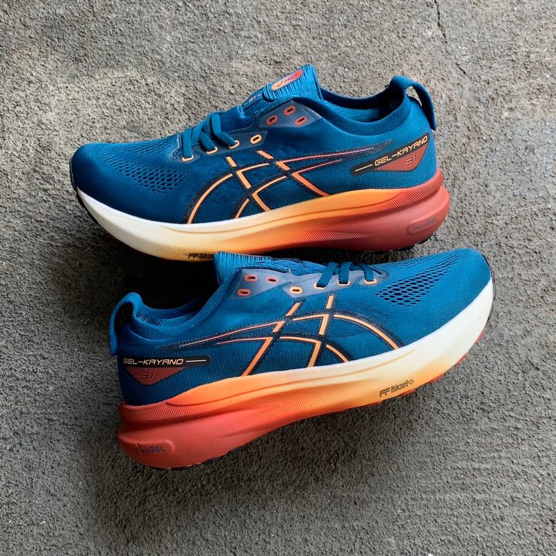 Asicss gel kayano 31 rich navy spicy lette