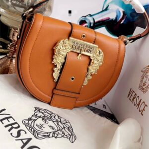 Versacee jeans couture Dome High Quality Leather Bag