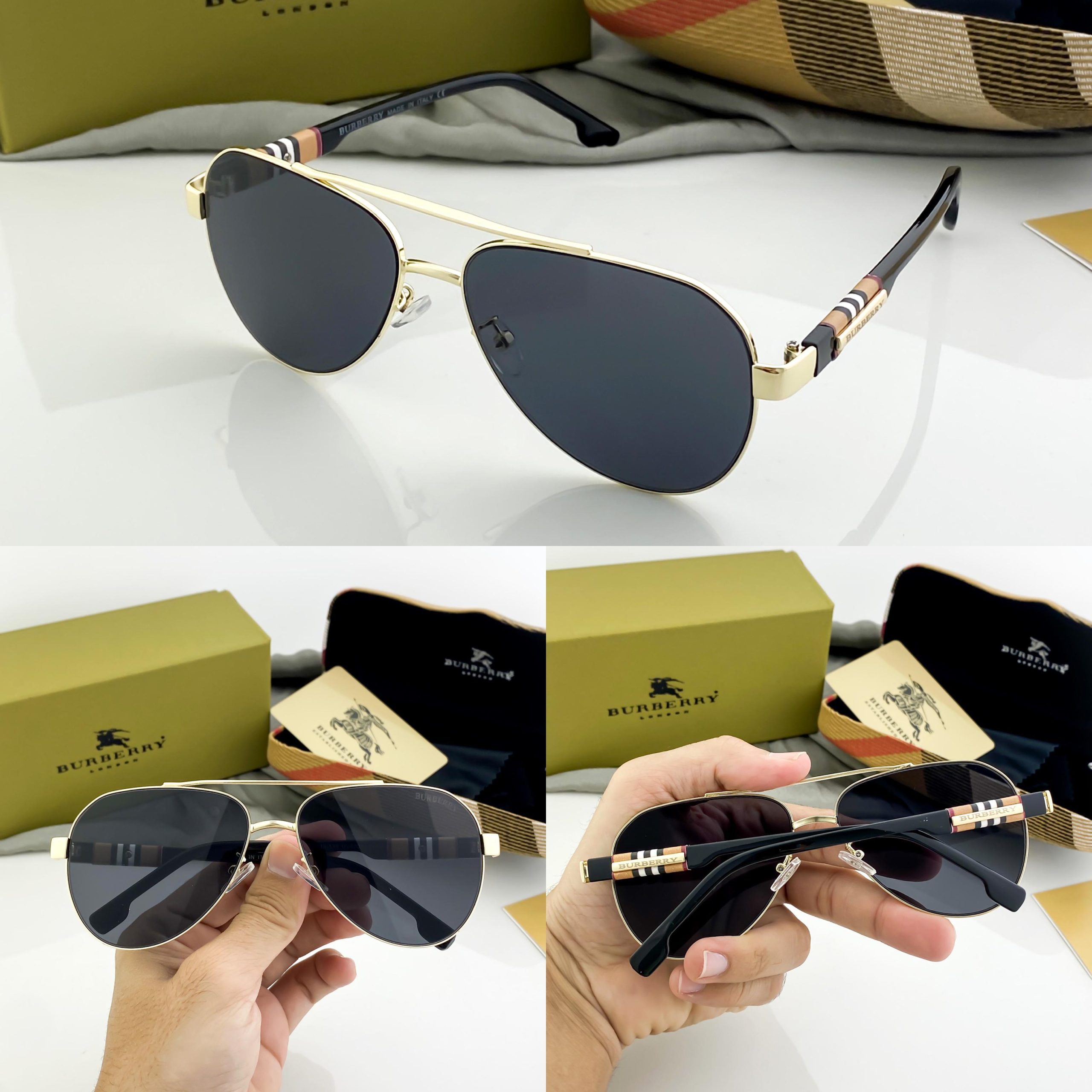 BURBERRYY GOLD BLACK 2301