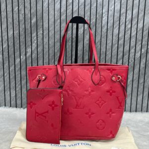 Louiss Vuittonn Neverful Premium Highend Emboss Tote