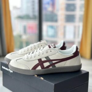 Onitsukaa Tiger Tokuten White Grey Burgundy