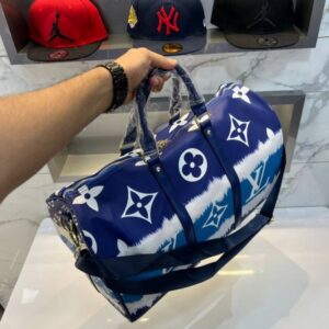 Louiss Vuittonn Cloud Monogram Premium Travel Duffel Bag