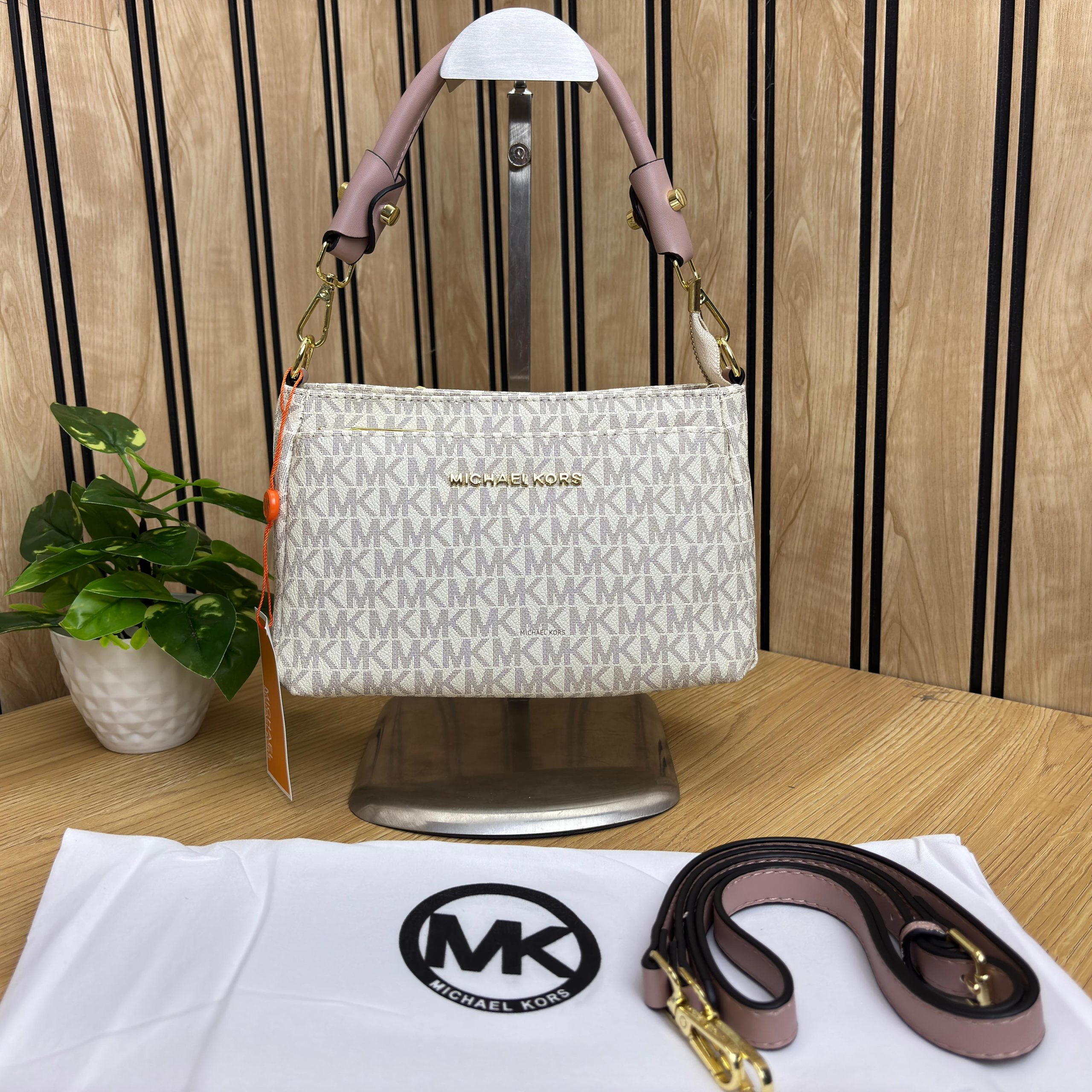 MKK MEDIUM TRIPLE COMPARTMENT SLING BAG