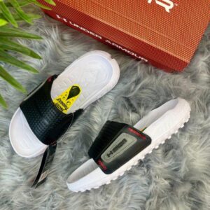 UnderArmourr Fat Tire White Black Flipflop