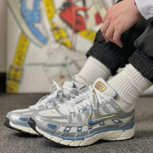 NIKEE P-6000 TRAINER TRIPPLE WHITE SKY