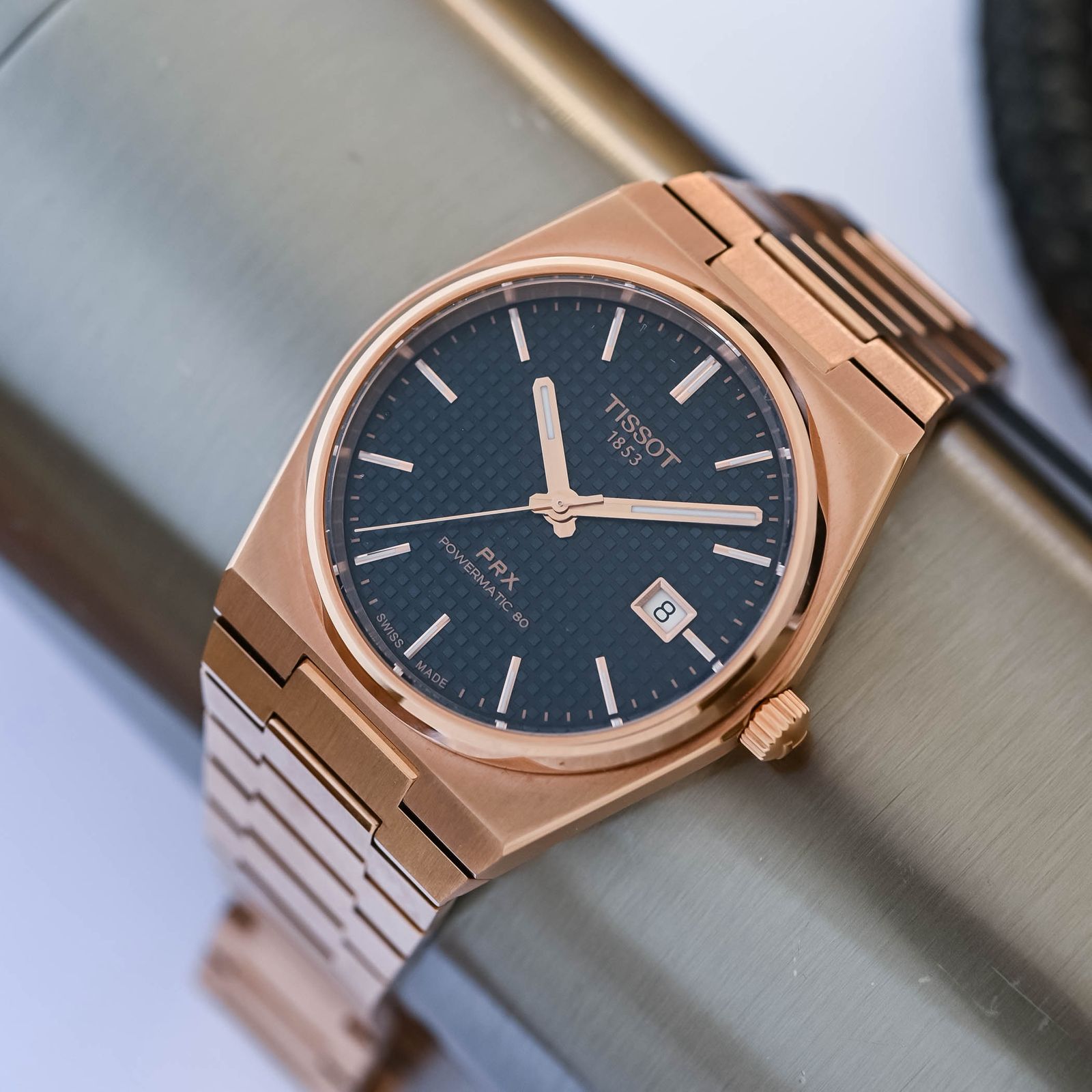 Tissott PRX Powermatic 80 Rose Gold
