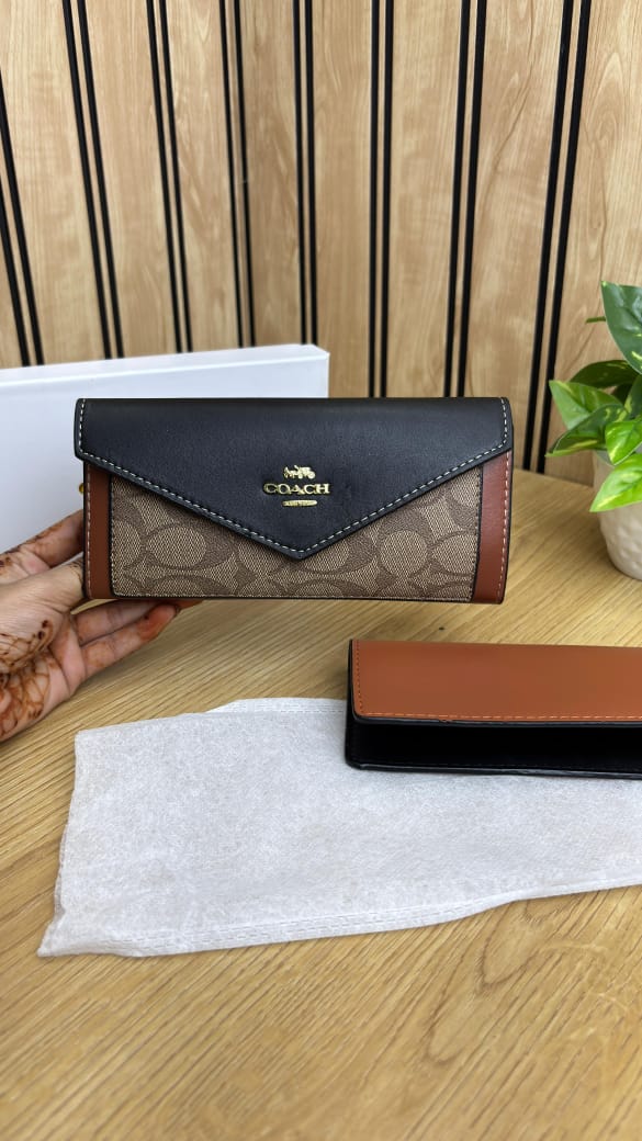 COACHH FLAP WALLET