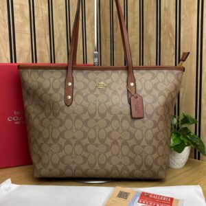 COACHH SIGNATURE CITY TOTE