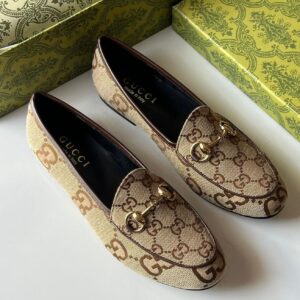 GUCCII women jordaan loafers