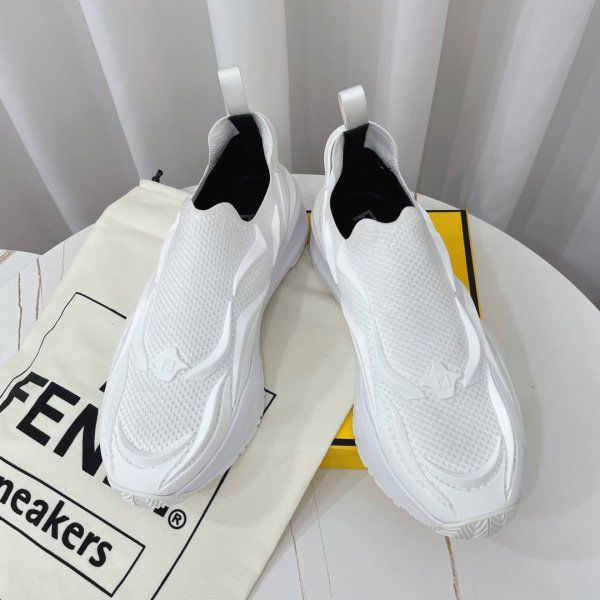 FENDII WHITE ROME SNEAKER