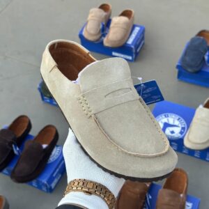 Birkenstockk Naples Wrapped Suede