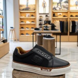 TIMBERLANDD BLACK SLIP-ON SNEAKER 2025
