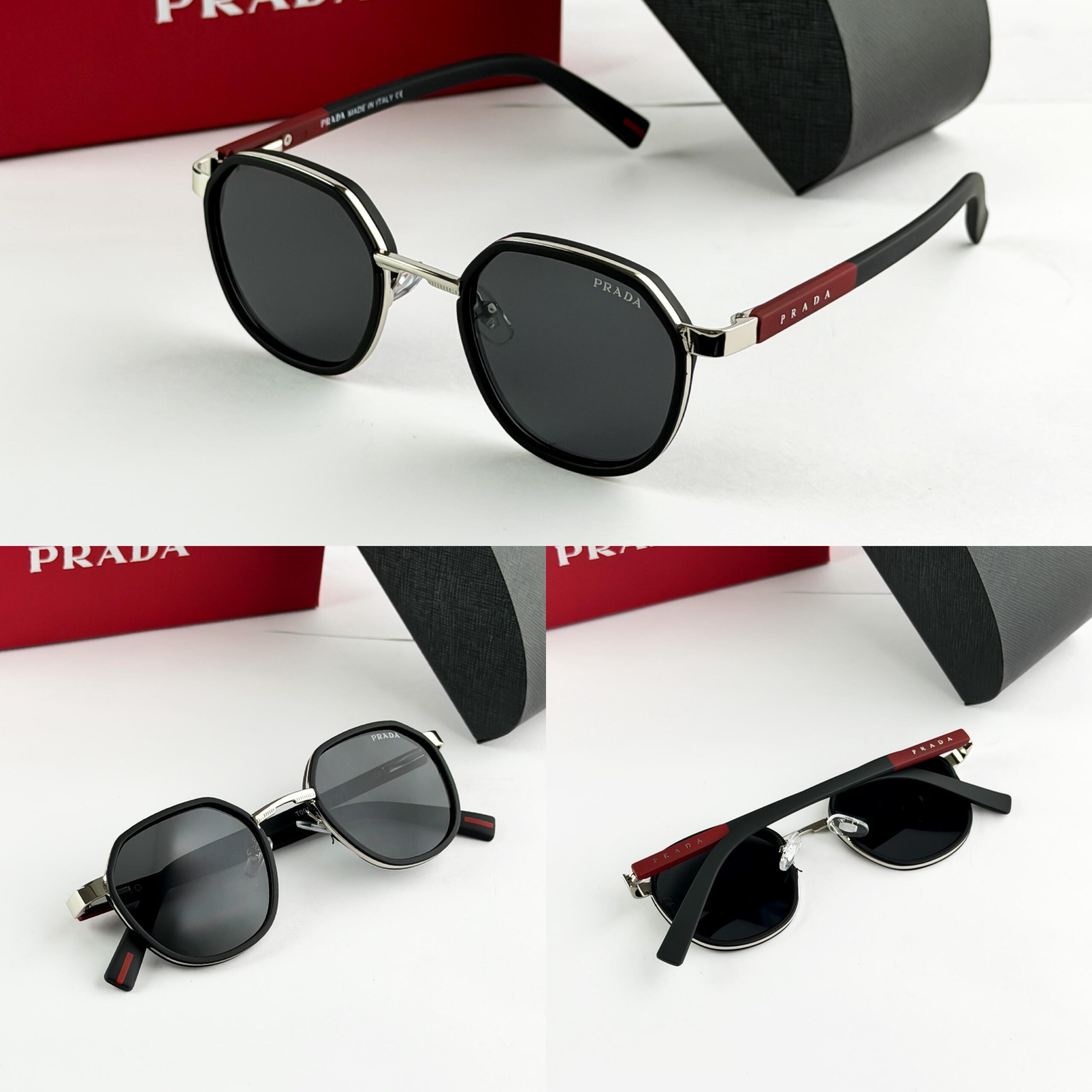 PRADAA SILVER BLACK 9120