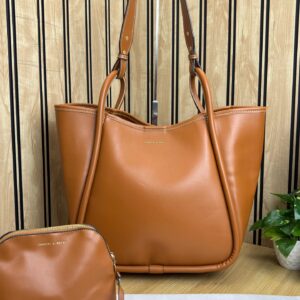 CHARLESS AND KEITHH LYLA TUBULAR SLOUCHY TOTE BAG