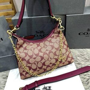 COACHH JULIET 25 SHOULDER BAG IN SIGNATURE CANVAS