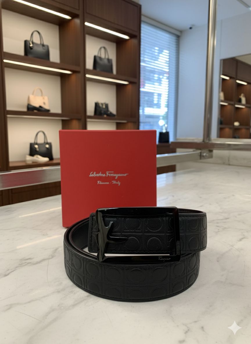 SALVATOREE FEREGAMOE IMPORTED QUALITY PREMIUM QUALITY BELTS - Image 4