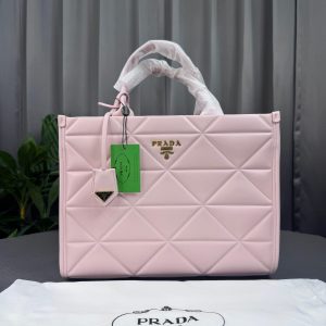 PRADAS LEATHER SYMBOLE HAND BAG