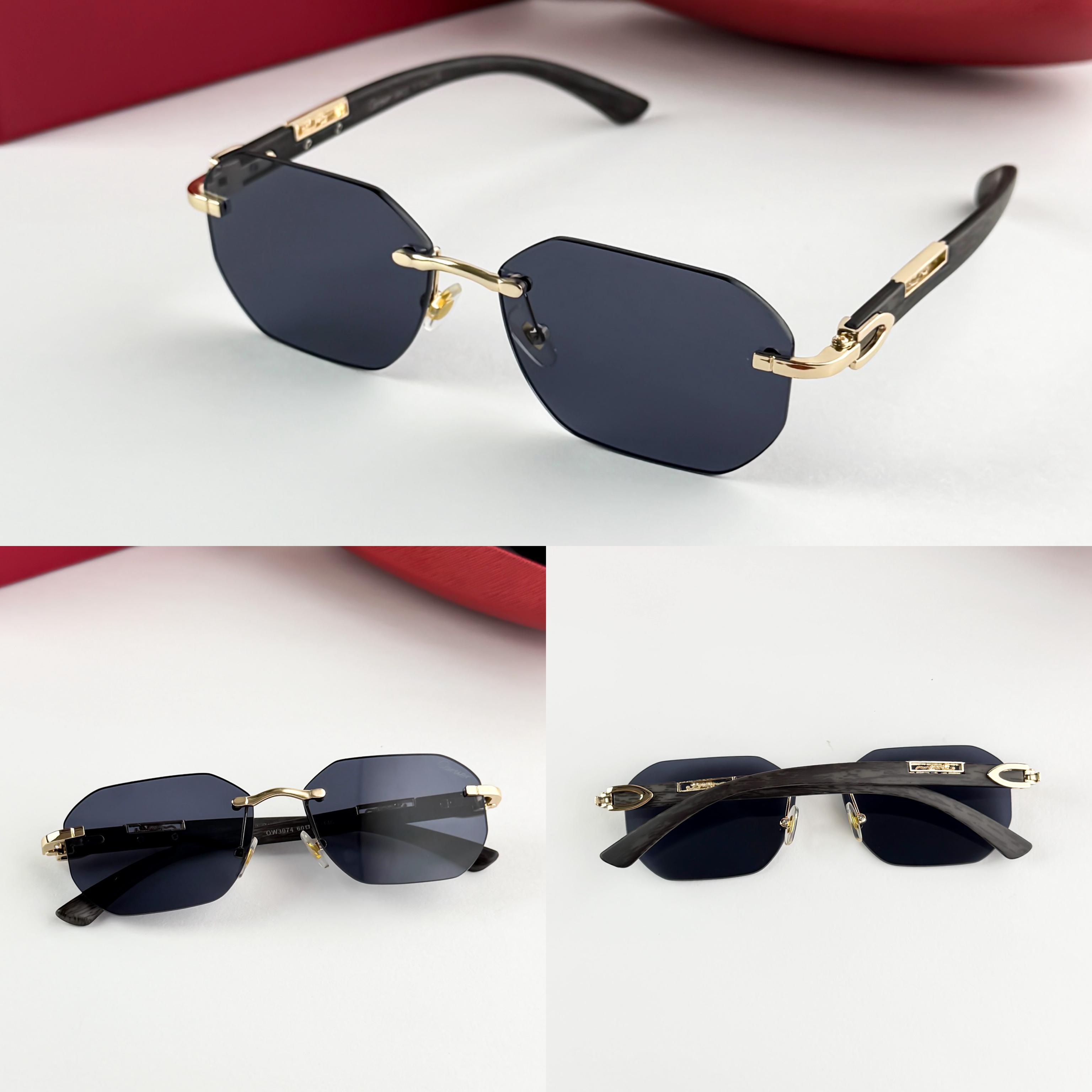 CARTIERE GOLD BLACK 3074