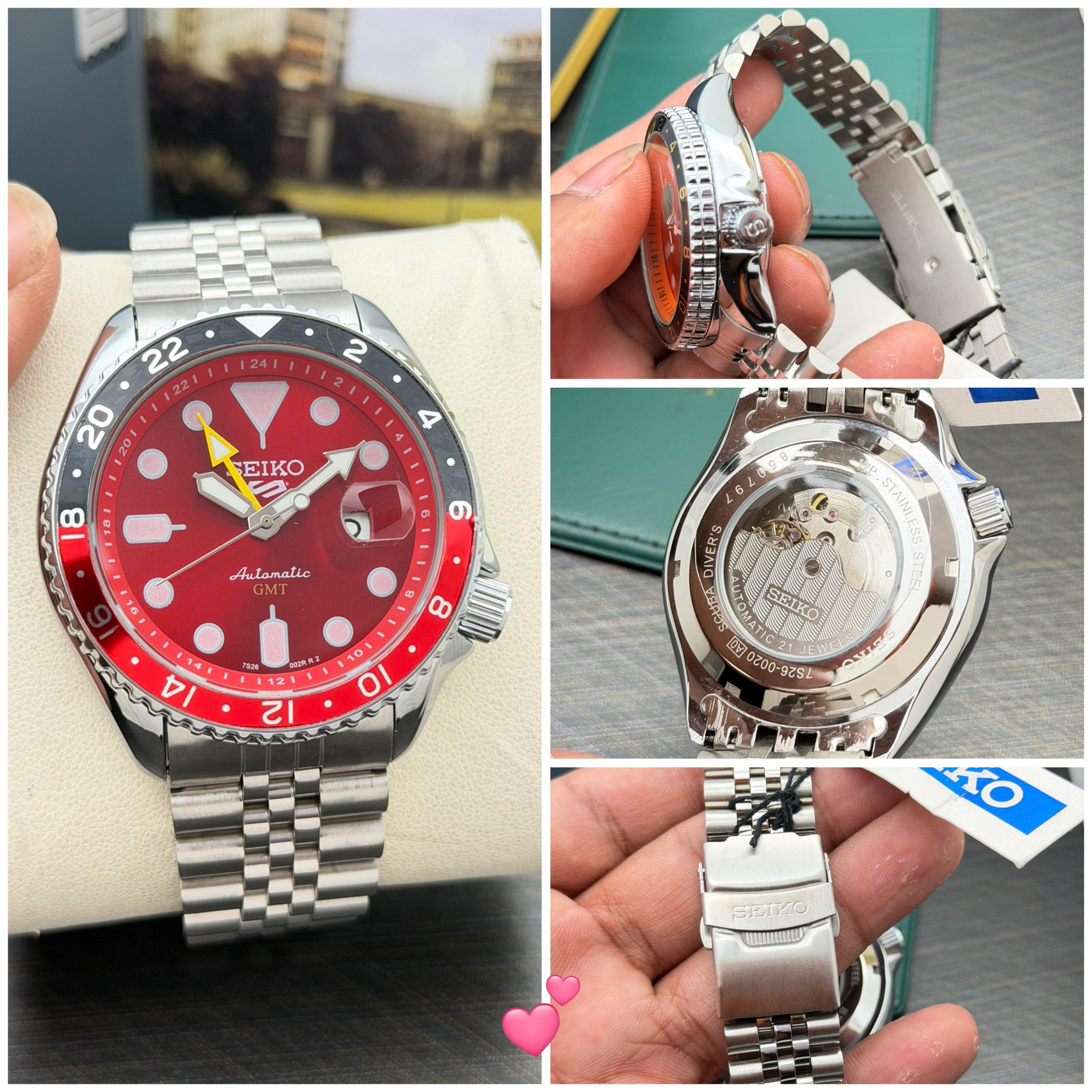 SeikoO 5 Sports GMT
