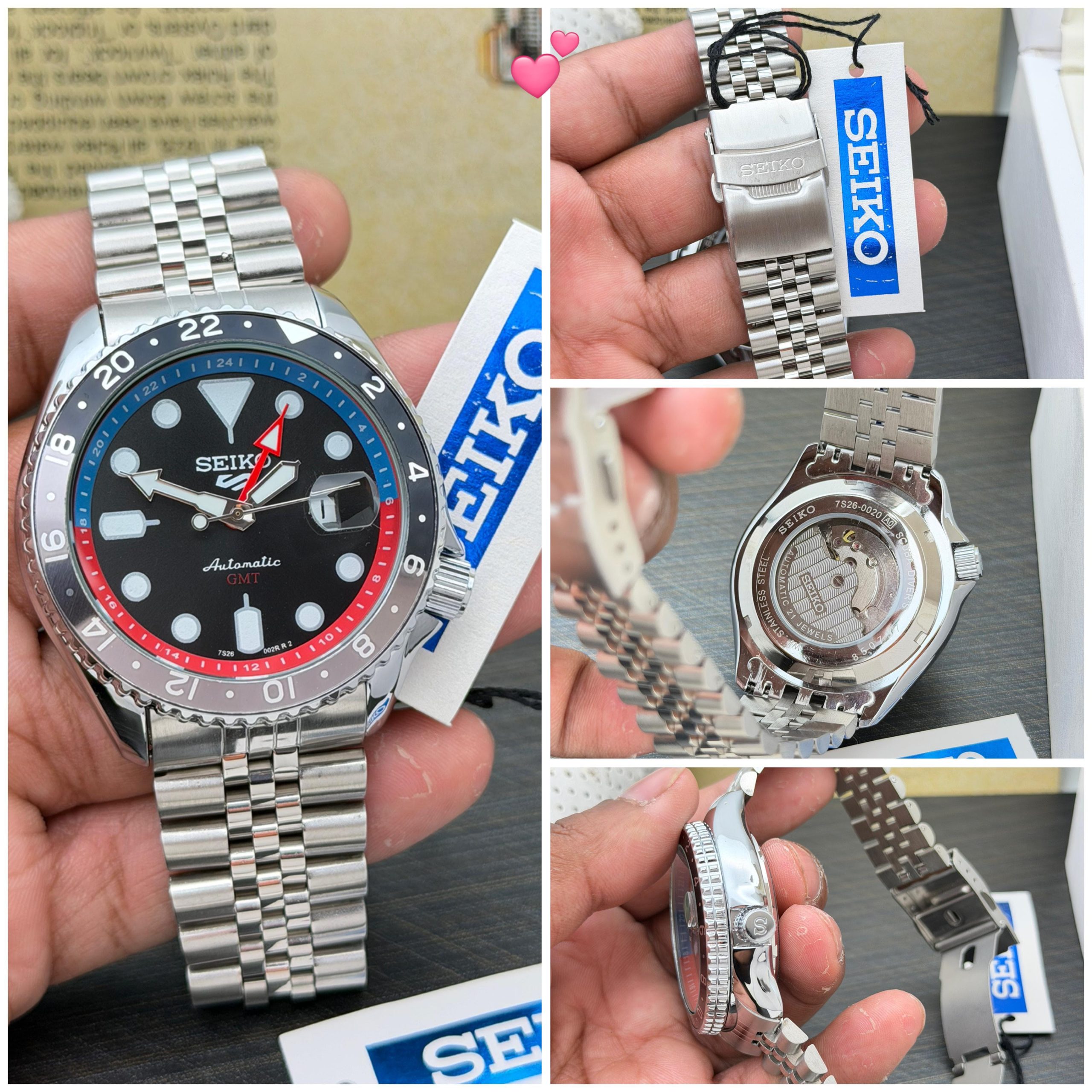 Seikoo 5 Sports GMT