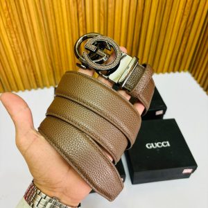 GUCCIS PREMIUM QUALITY AUTOMATIC LOCK BELT