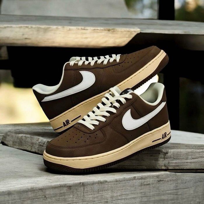 Nikee Airforce 1 '07 "Cacao Wao"