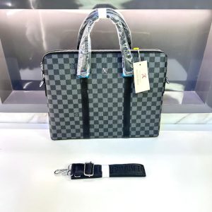 Louise Vuittons Black Laptop Bag X Office Bag