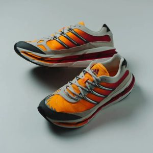 Adidase Adistar HRMY Yellow Red"