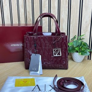 ARMANIS HAND BAG WITH ALL OVER LOGO