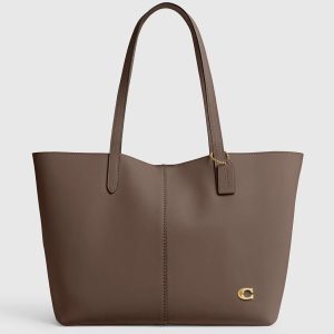 Coache North 32 Leather Tote Bag