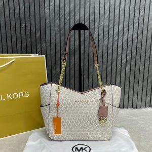 Michaele Korse Jet Set Signature Tote Bag