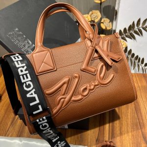 Karle Lagerfeld K/SKUARE Grainy Small Tote Bag